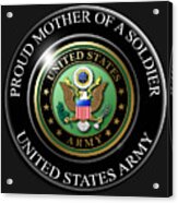 Proud Mother Soldier Acrylic Print