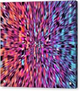 Psychedelic - Trippy Optical Illusion Acrylic Print