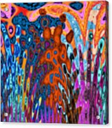 Psychedelic - Volcano Eruption Acrylic Print