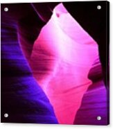 Purple Cave Acrylic Print