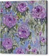 Purple Rose Acrylic Print