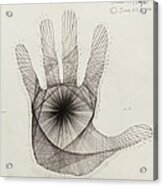Quantum Hand Acrylic Print