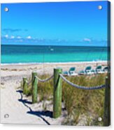 Quiet Beach Day Acrylic Print