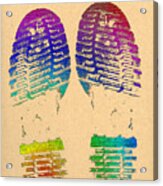 Rainbow Steps Acrylic Print