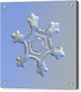 Real Snowflake 2016-01-06_3 Acrylic Print
