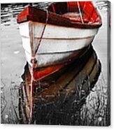 Red Boat Acrylic Print