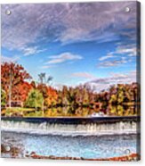 Red Mill Pano Acrylic Print