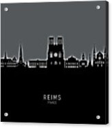 Reims France Skyline #74 Acrylic Print