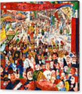 Remastered Art Christ's Entry Into Brussels In 1889 By James Ensor 20220205 Acrylic Print