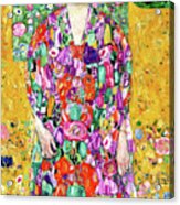 Remastered Art Portrait Of Eugenia Primavesa By Gustav Klimt 20220402 Acrylic Print