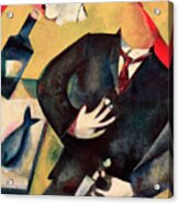 Remastered Art The Drunkard By Marc Chagall 20220115 V2 Acrylic Print