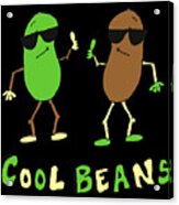 Retro Cool Beans Acrylic Print
