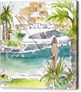 Riverwalk Along The New River Fort Lauderdale Acrylic Print