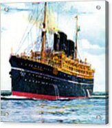 Rms Viceroy Of India Cruise Ship 1928 Acrylic Print