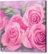 Roses For My Mom Acrylic Print