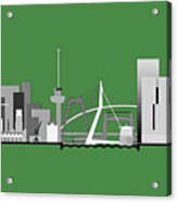 Rotterdam Skyline Acrylic Print