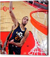 Rudy Gobert Acrylic Print