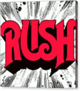 Rush First Album Cover Acrylic Print