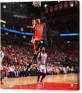 Russell Westbrook And James Harden Acrylic Print