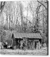 Rustic Abandoned Shed In Onslow County North Carolina Acrylic Print