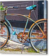 Rusty Bike Acrylic Print