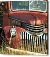 Rusty Pickup Truck Acrylic Print