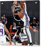 Sacramento Kings V Brooklyn Nets Acrylic Print