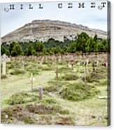 Sad Hill Cemetery Panorama Acrylic Print