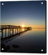 Safety Harbor Pier Sunrise 2 Acrylic Print