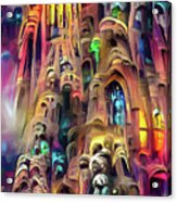 Sagrada Familia Church Barcelona 05 Acrylic Print