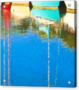 Sailboat Reflections Acrylic Print