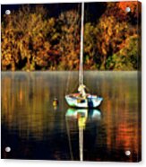 Sailing Into Fall Acrylic Print