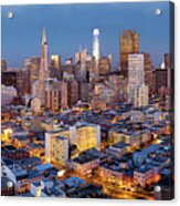 San Francisco Skyline 3 Acrylic Print