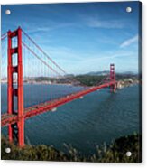 San Francisco's Iconic Golden Gate Bridge Acrylic Print