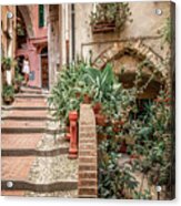 San Remo Old Town, Italy Acrylic Print