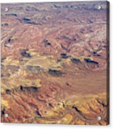 Sand Formations In The Painted Desert Acrylic Print