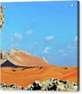 Sands Of Fujairah Acrylic Print