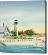 Sandy Neck Lighthouse Barnstable Cape Cod Acrylic Print