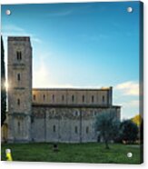 Sant Antimo Abbey In The Morning Acrylic Print
