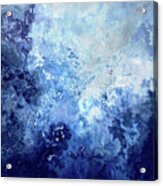 Sapphire Dream - Abstract Art Acrylic Print