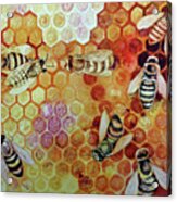 Save The Bees Acrylic Print