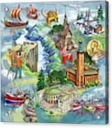 Scandinavia - Northern Eorope Acrylic Print