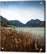 Schliersee On A Windy Day Acrylic Print