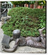 Sculpture At App State Acrylic Print
