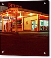 Shell Station Acrylic Print