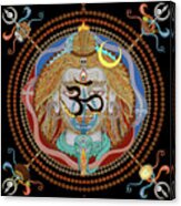 Shiva Om Rudraksha Acrylic Print