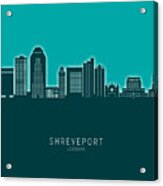 Shreveport Louisiana Skyline #27 Acrylic Print