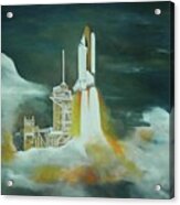 Shuttle Mission  Columbia Acrylic Print