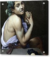 Sick Young Bacchus Acrylic Print