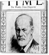 Sigmund Freud - 1924 Acrylic Print